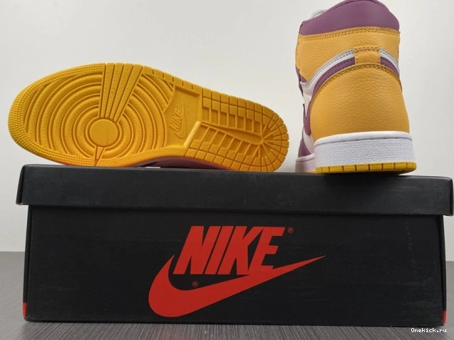 One Kick High Jordan Brotherhood OG 555088-706 Air 1 0816